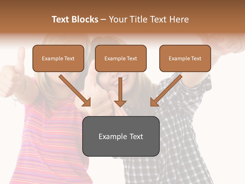 Friendly Teenager Cheerful PowerPoint Template
