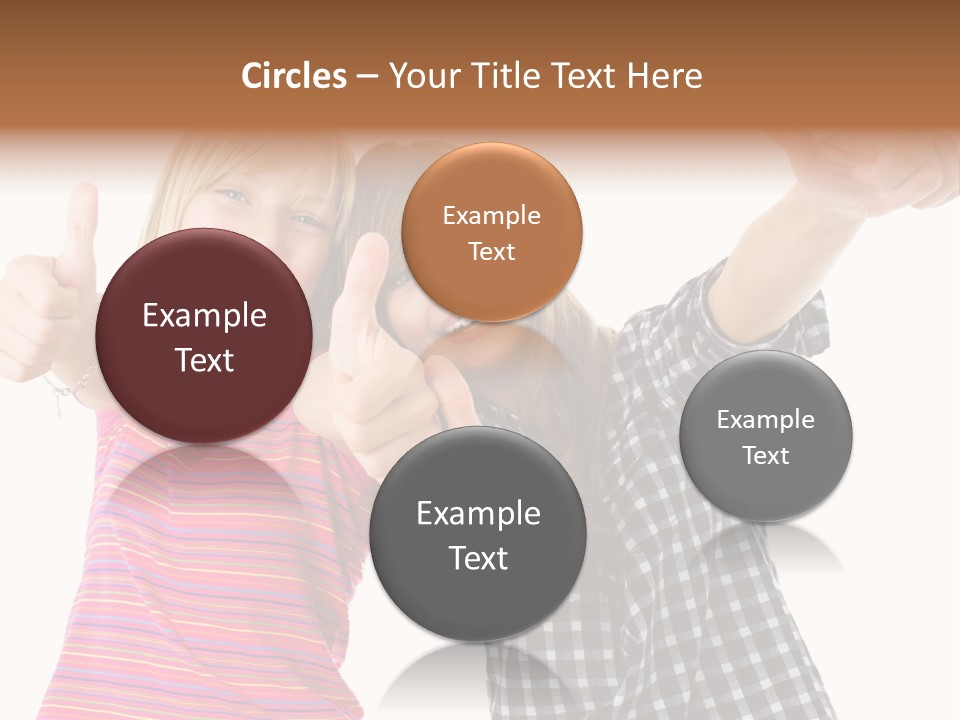 Friendly Teenager Cheerful PowerPoint Template