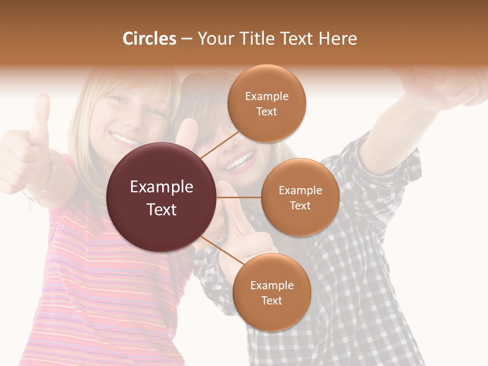 Friendly Teenager Cheerful PowerPoint Template