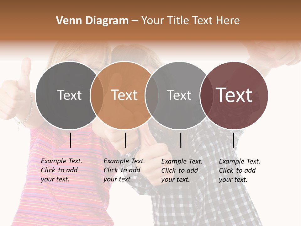Friendly Teenager Cheerful PowerPoint Template