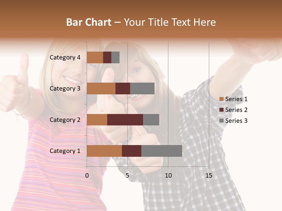 Friendly Teenager Cheerful PowerPoint Template