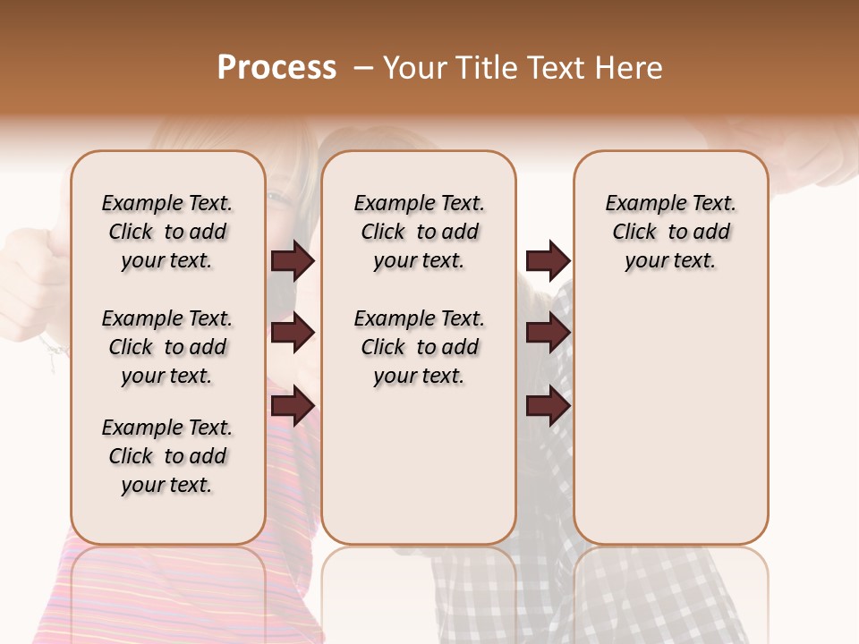 Friendly Teenager Cheerful PowerPoint Template