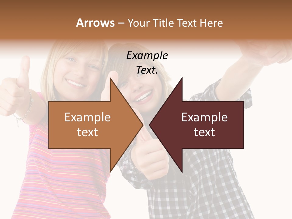 Friendly Teenager Cheerful PowerPoint Template