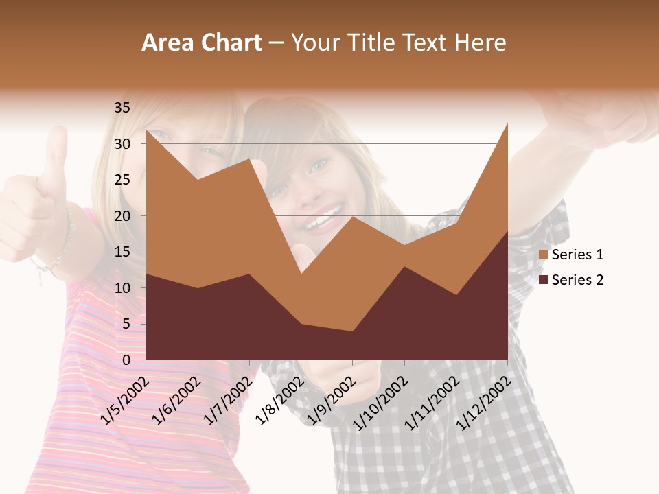 Friendly Teenager Cheerful PowerPoint Template