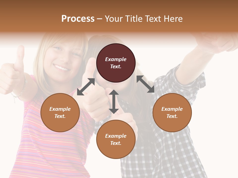 Friendly Teenager Cheerful PowerPoint Template