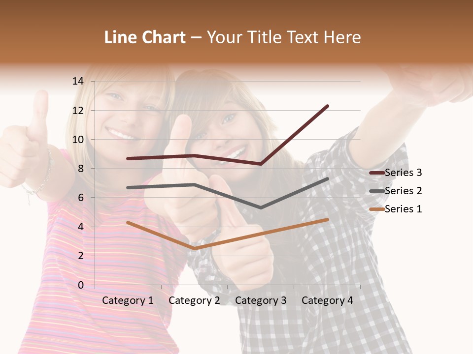 Friendly Teenager Cheerful PowerPoint Template