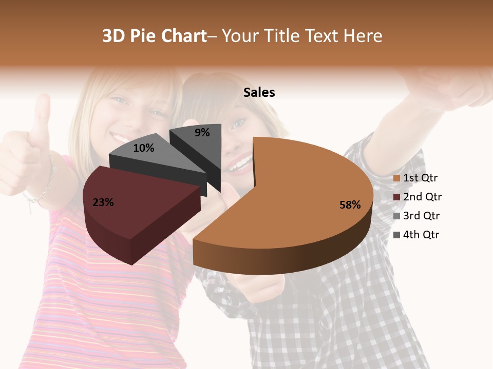 Friendly Teenager Cheerful PowerPoint Template