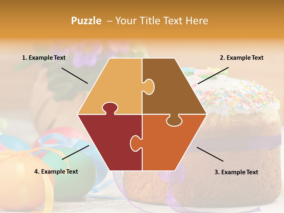 Traditional Easter Food PowerPoint Template