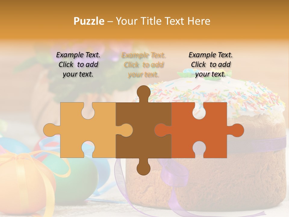 Traditional Easter Food PowerPoint Template