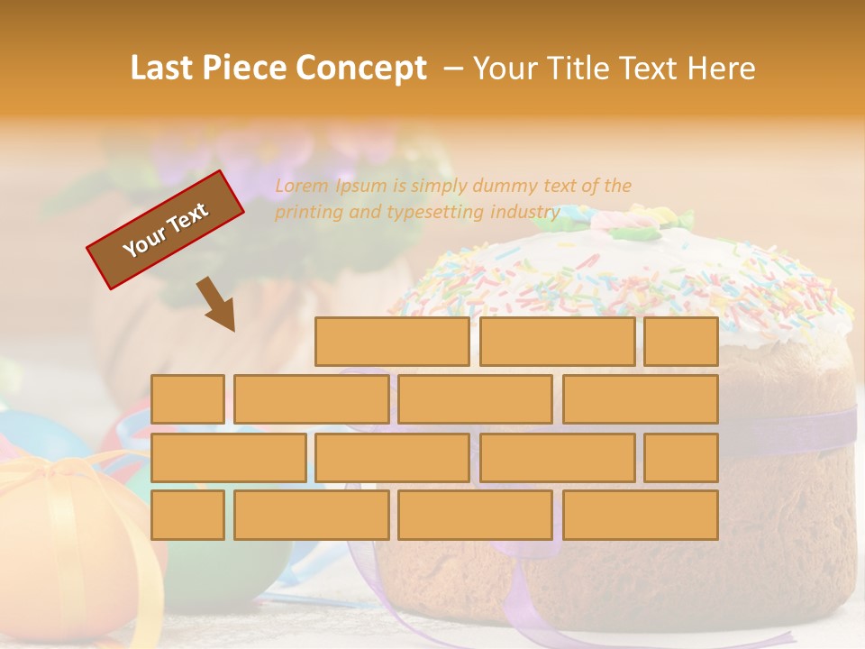 Traditional Easter Food PowerPoint Template