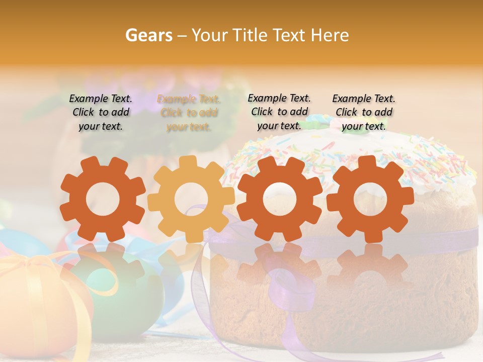 Traditional Easter Food PowerPoint Template
