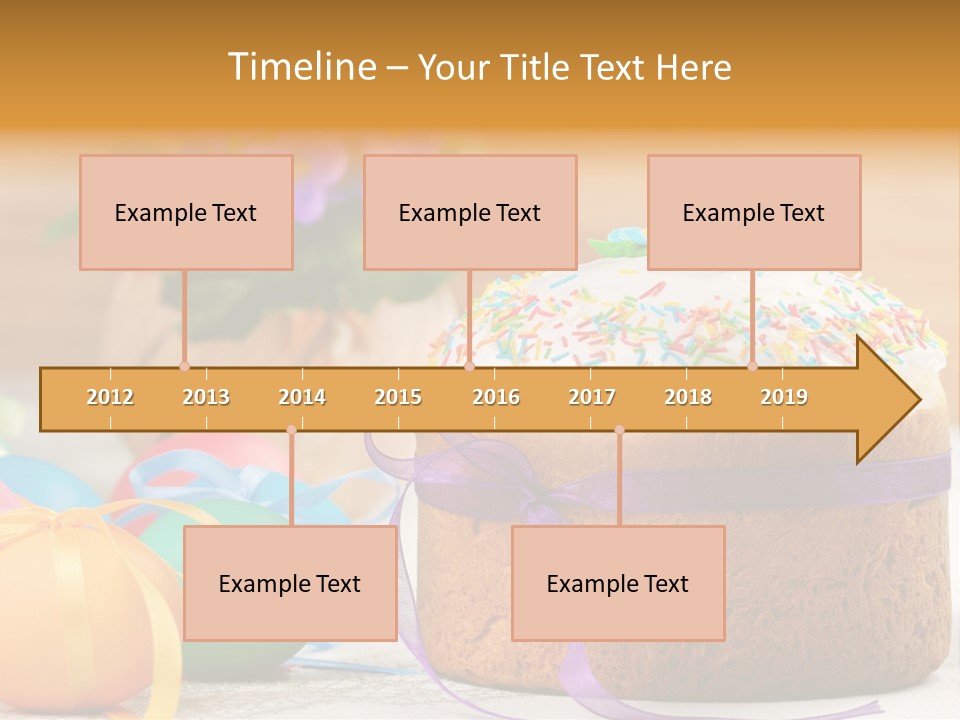Traditional Easter Food PowerPoint Template