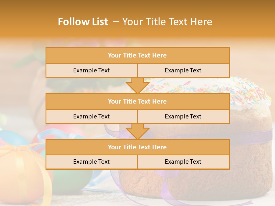 Traditional Easter Food PowerPoint Template