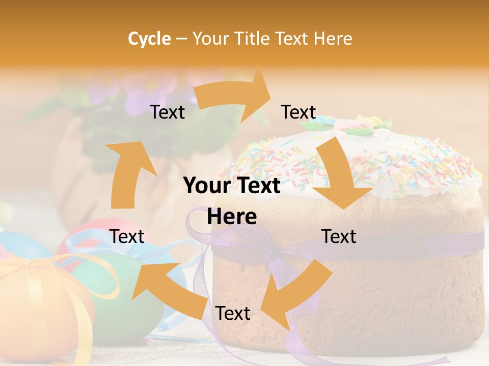 Traditional Easter Food PowerPoint Template