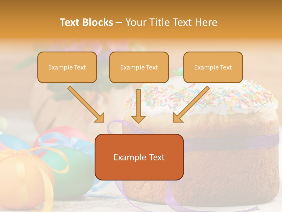 Traditional Easter Food PowerPoint Template