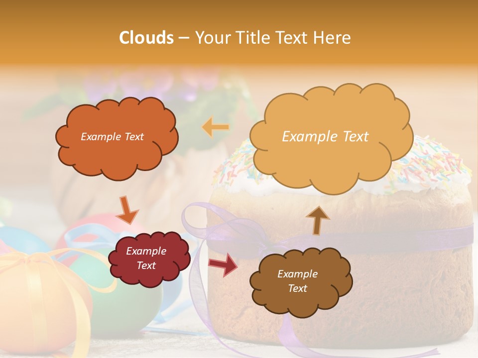 Traditional Easter Food PowerPoint Template