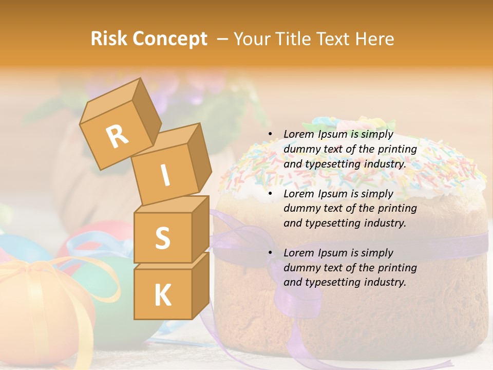 Traditional Easter Food PowerPoint Template