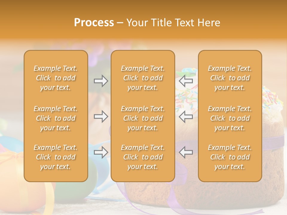 Traditional Easter Food PowerPoint Template