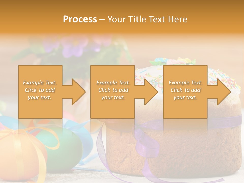 Traditional Easter Food PowerPoint Template