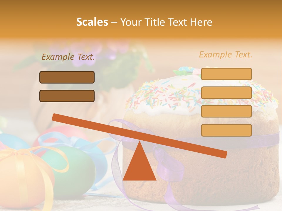 Traditional Easter Food PowerPoint Template