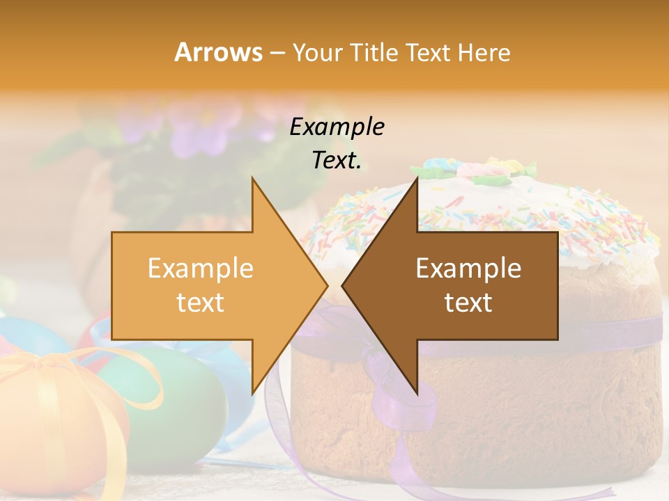 Traditional Easter Food PowerPoint Template