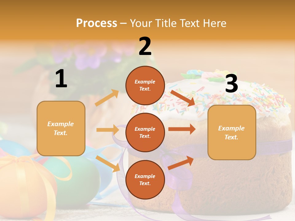 Traditional Easter Food PowerPoint Template