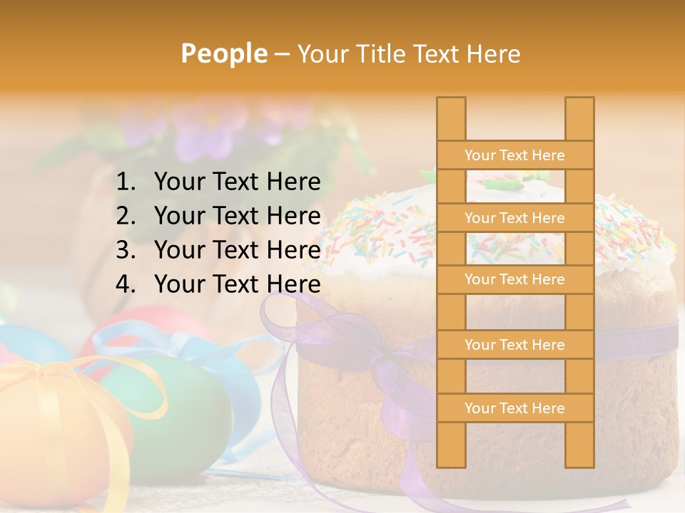 Traditional Easter Food PowerPoint Template