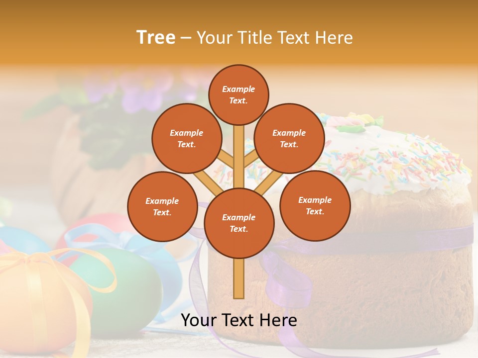 Traditional Easter Food PowerPoint Template