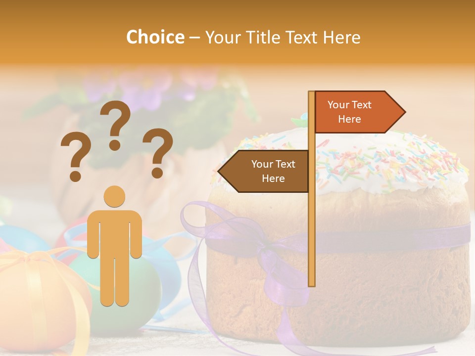 Traditional Easter Food PowerPoint Template