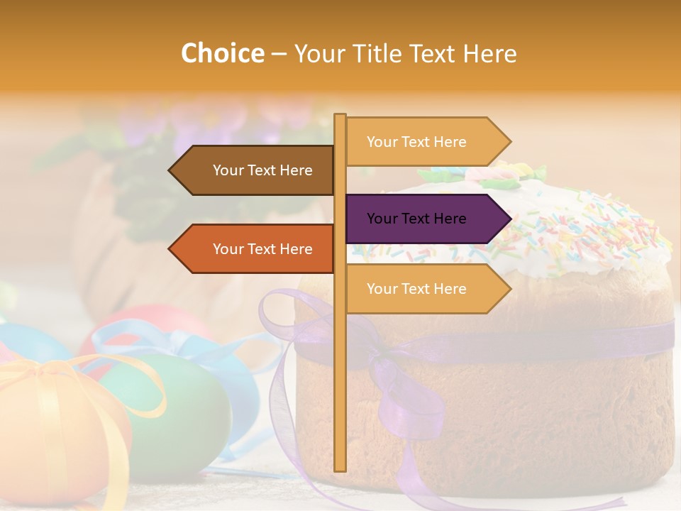 Traditional Easter Food PowerPoint Template