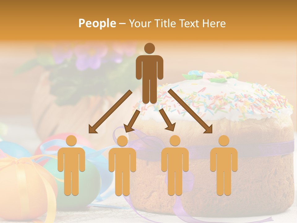 Traditional Easter Food PowerPoint Template