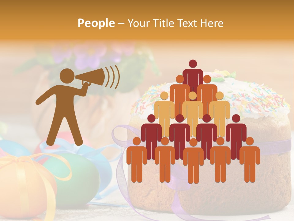 Traditional Easter Food PowerPoint Template