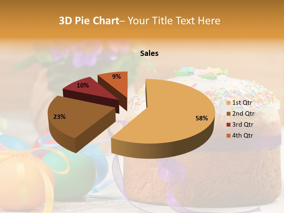 Traditional Easter Food PowerPoint Template