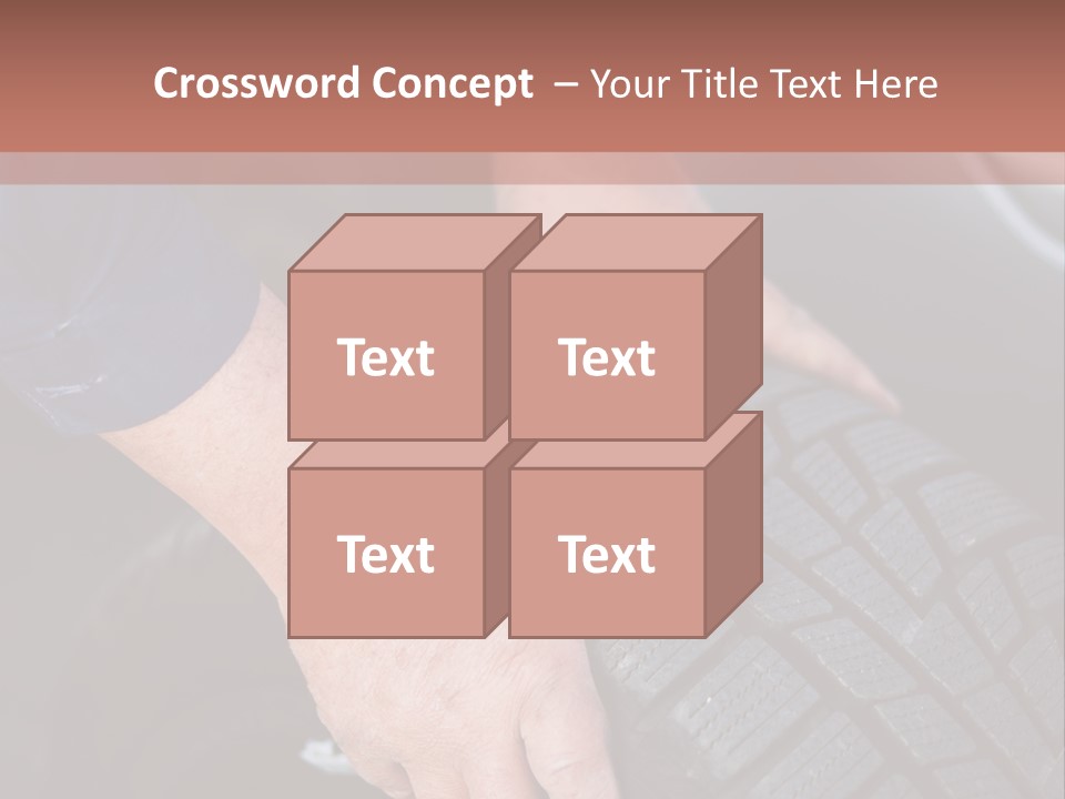 Repair Happy Senior PowerPoint Template