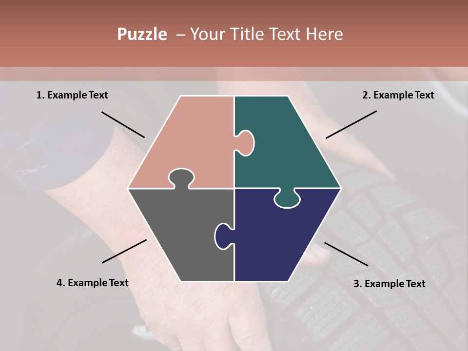 Repair Happy Senior PowerPoint Template