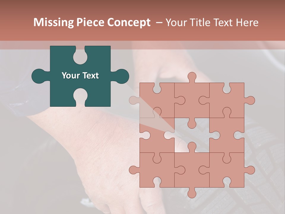 Repair Happy Senior PowerPoint Template