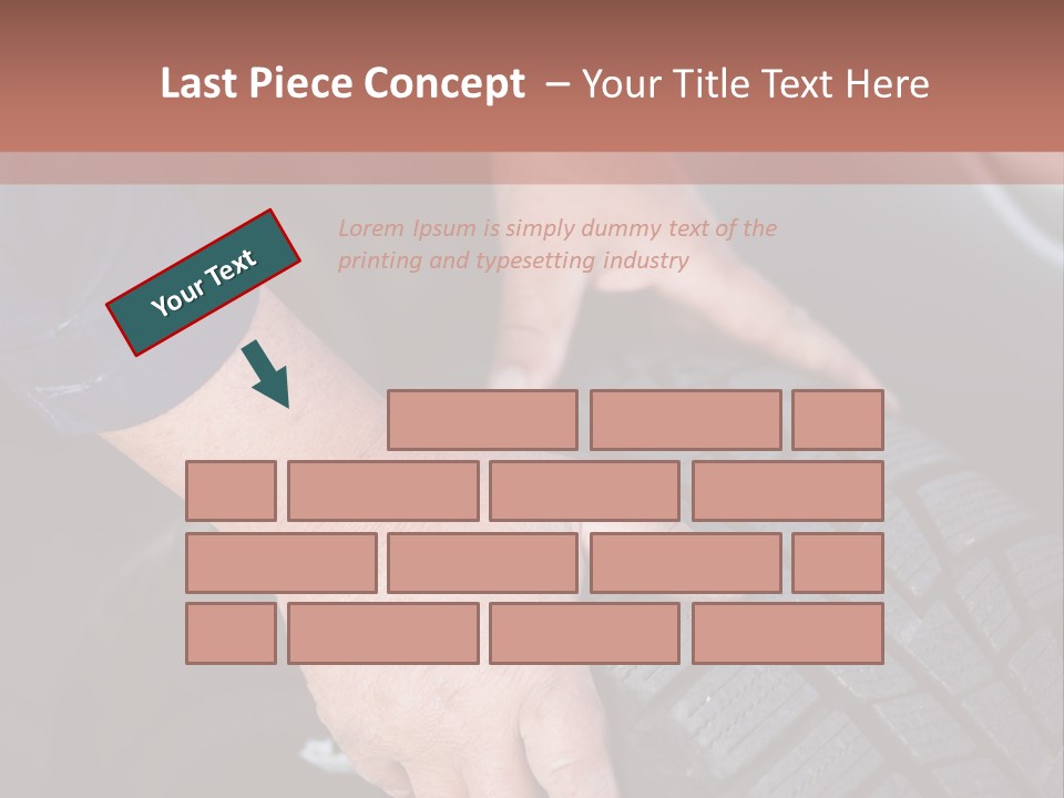 Repair Happy Senior PowerPoint Template
