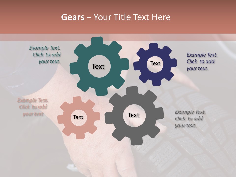 Repair Happy Senior PowerPoint Template