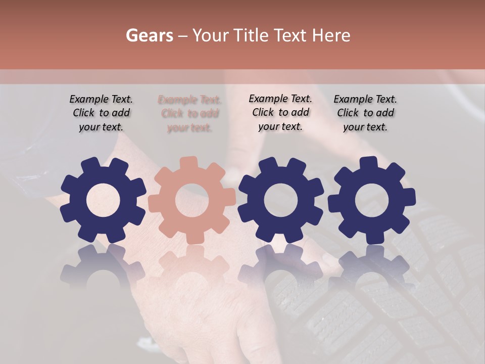 Repair Happy Senior PowerPoint Template