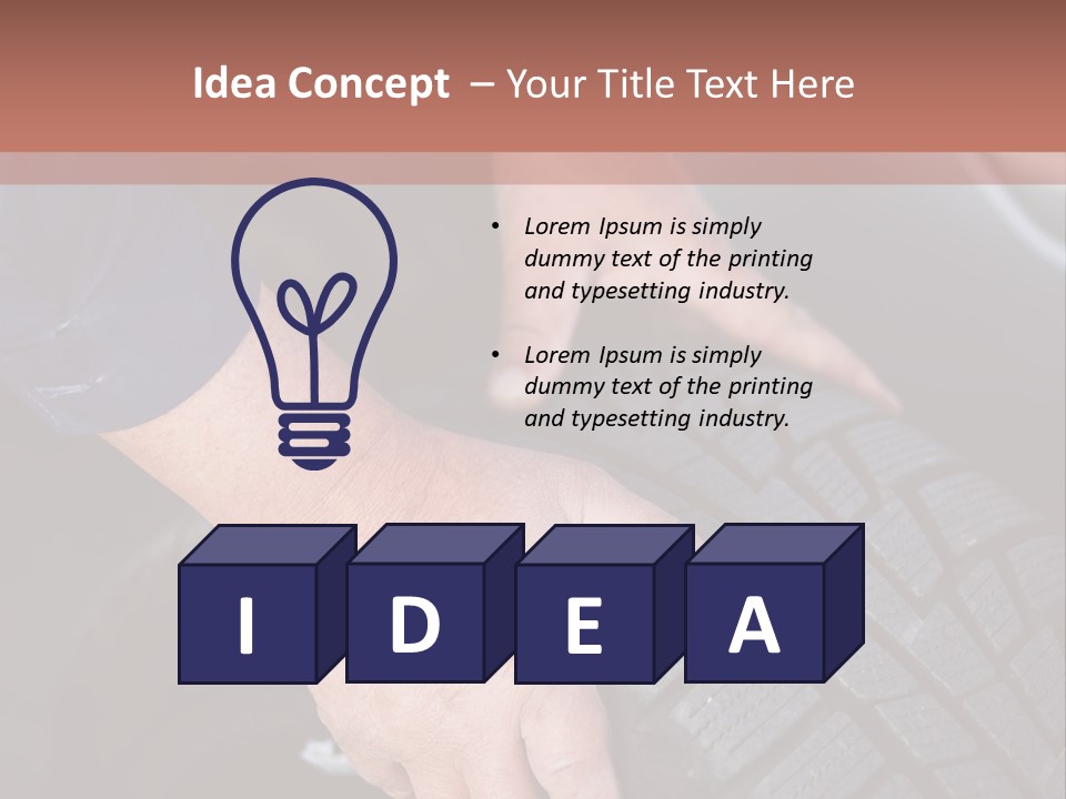 Repair Happy Senior PowerPoint Template