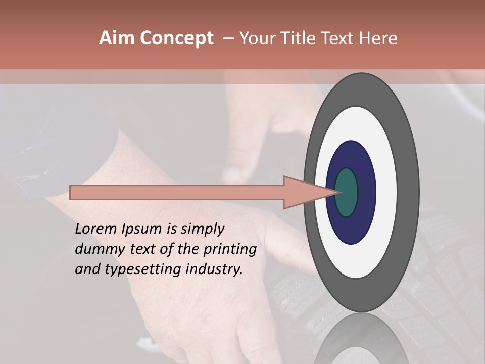 Repair Happy Senior PowerPoint Template