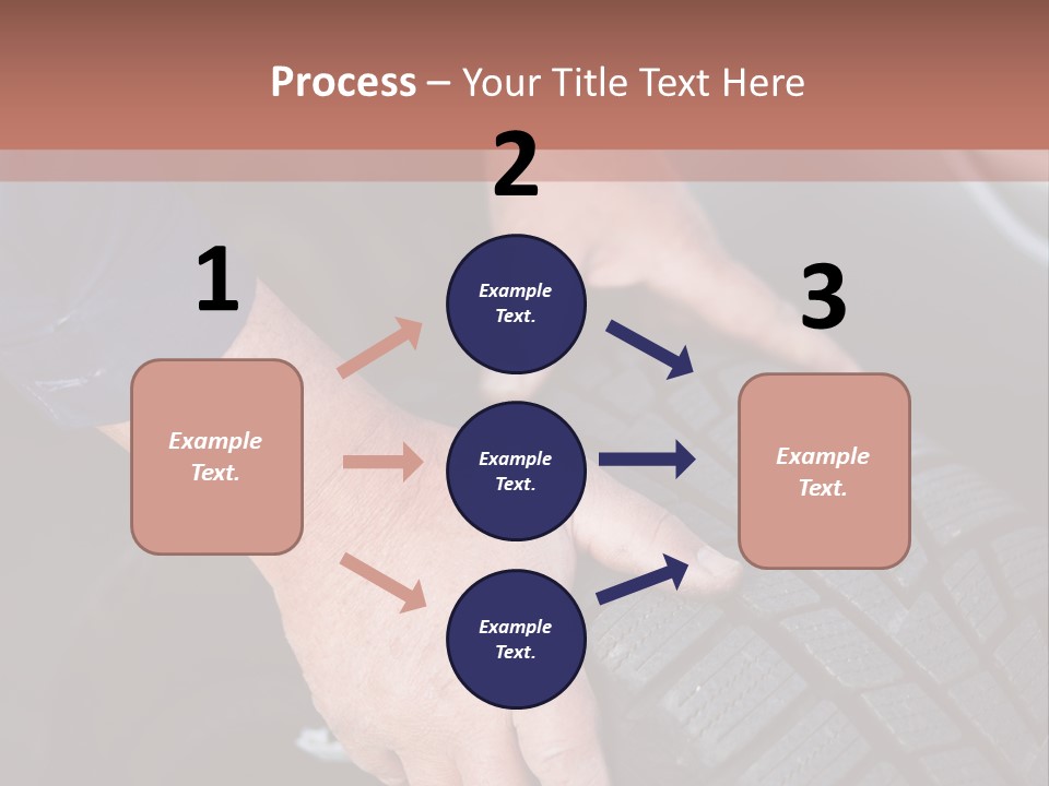 Repair Happy Senior PowerPoint Template