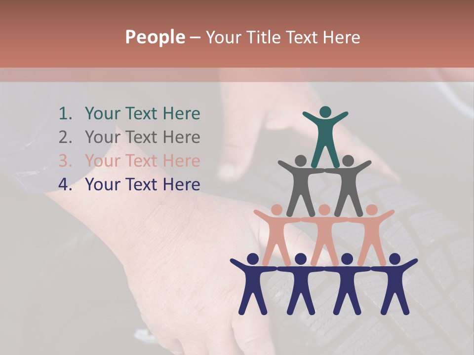 Repair Happy Senior PowerPoint Template