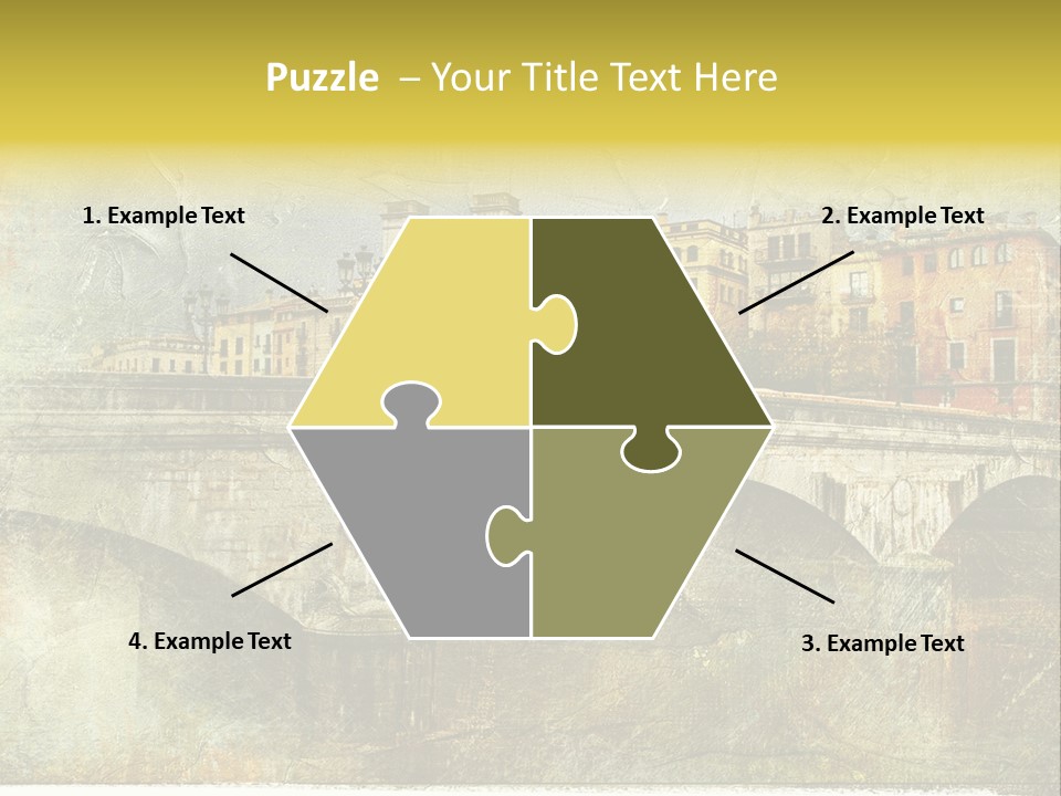 Rural River Lantern PowerPoint Template