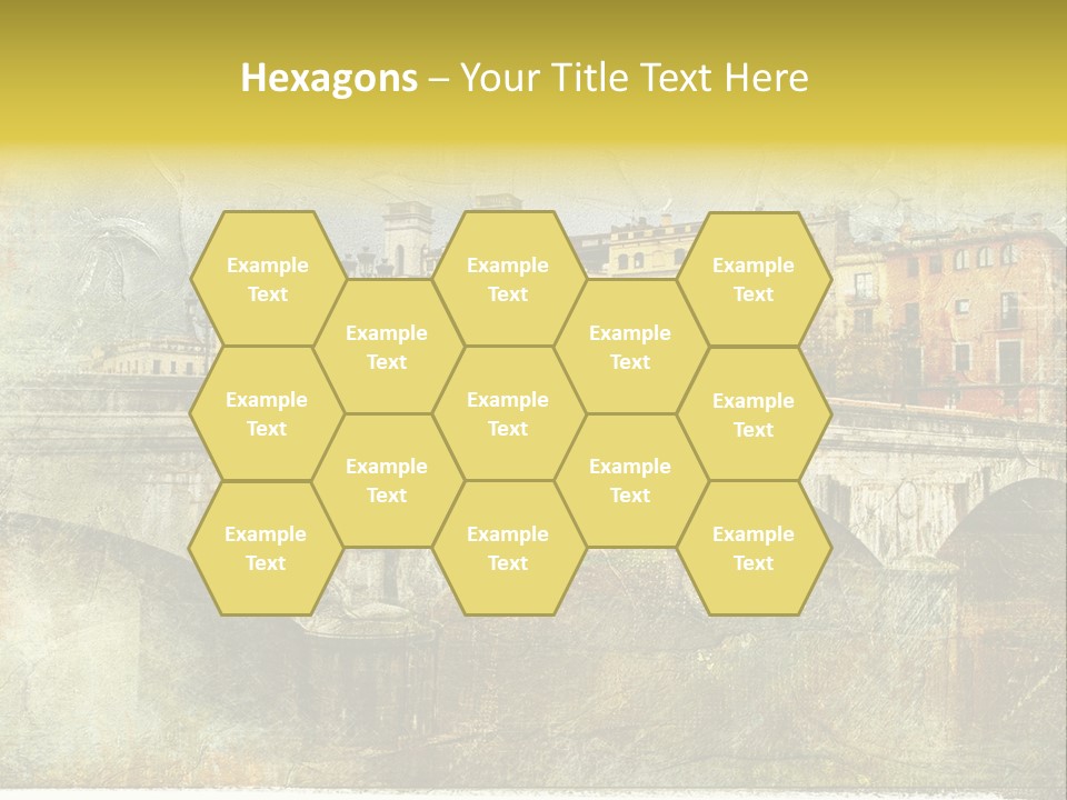 Rural River Lantern PowerPoint Template