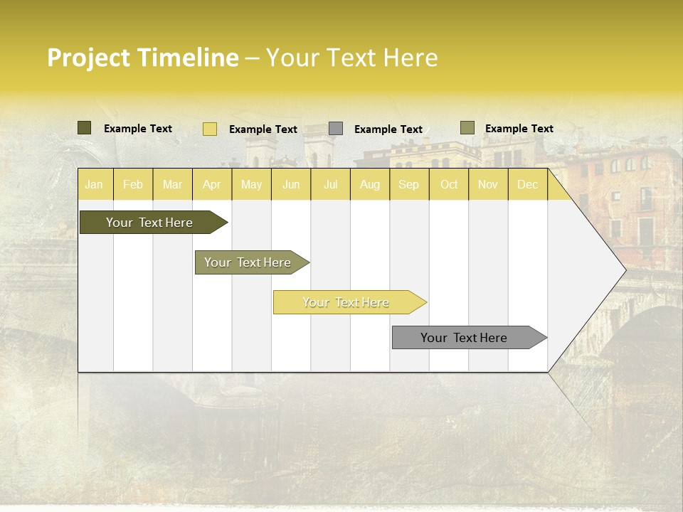 Rural River Lantern PowerPoint Template