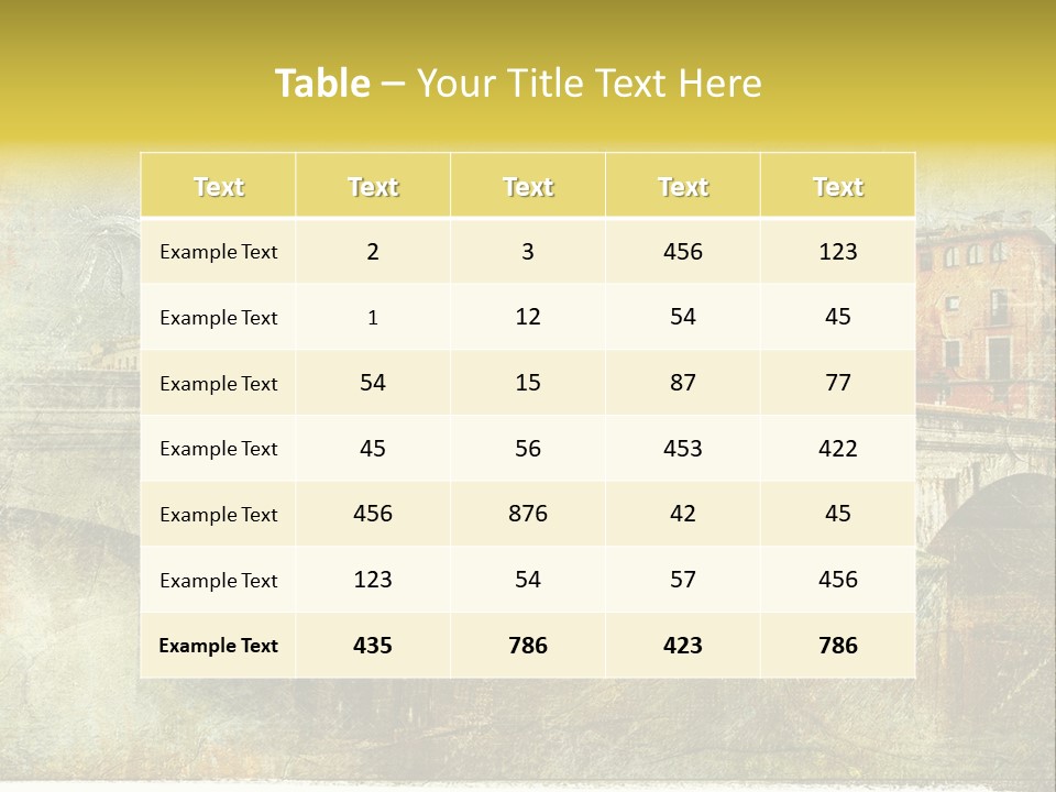Rural River Lantern PowerPoint Template
