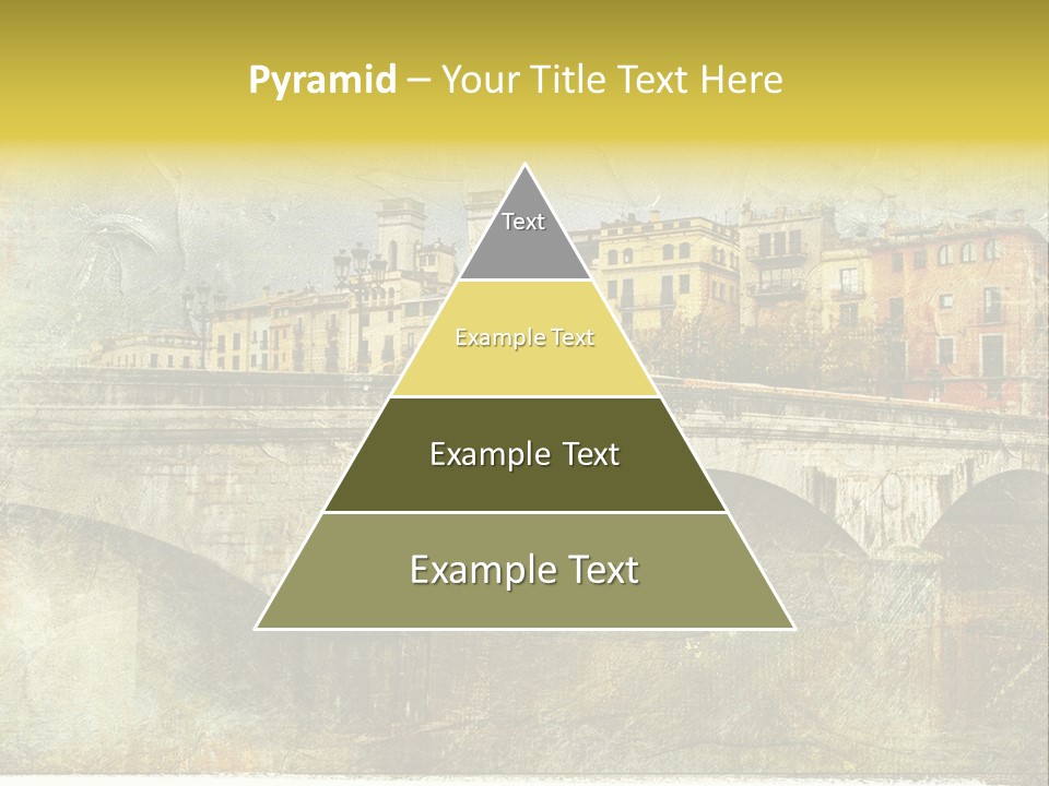 Rural River Lantern PowerPoint Template