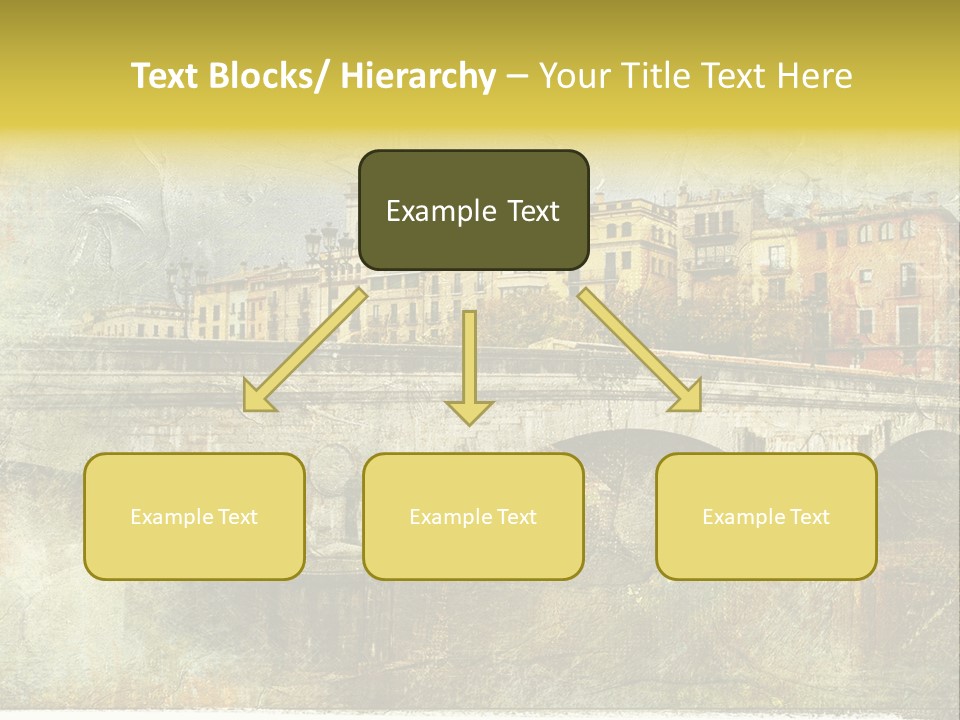 Rural River Lantern PowerPoint Template