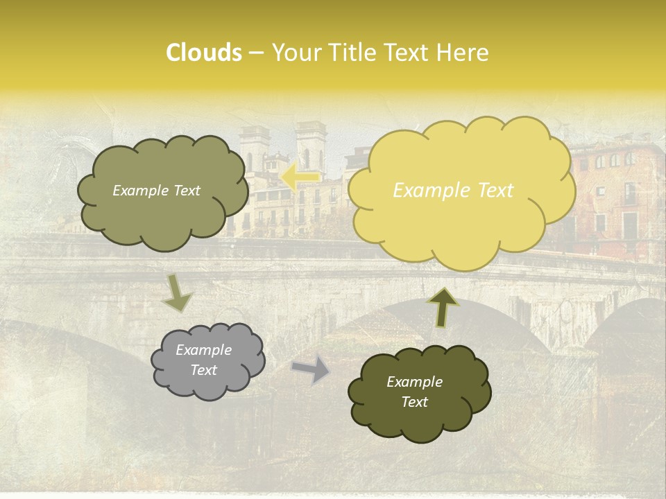 Rural River Lantern PowerPoint Template